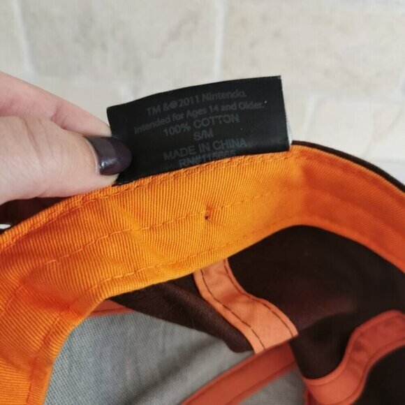 Nintendo Donkey Kong Hat Big Face Official Cap  Hat Adult Fitted S/M Super Mario - Picture 6 of 6